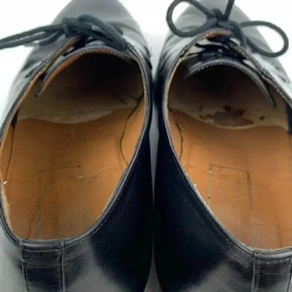 Vintage Halston men’s oxfords 10 Italian leather - Picture 7 of 8